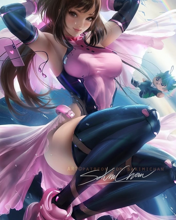 八尺大人3d同人 内容质量、同人DeviantArt等