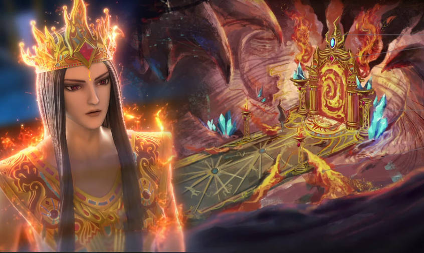 蒂法3d动漫 游戏使用虚幻引擎4打造海报